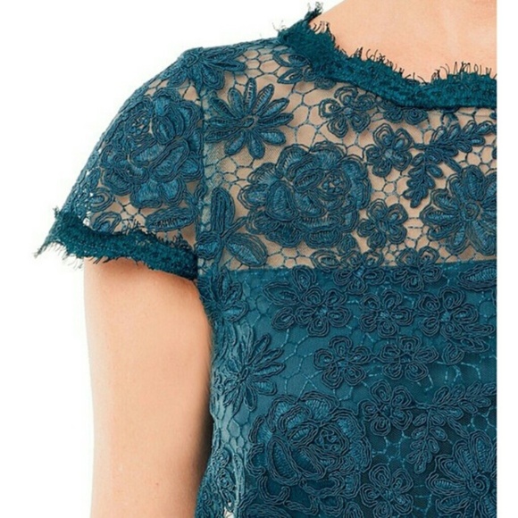 NWT JS Collection Lace Blouson Dress - Picture 4 of 4